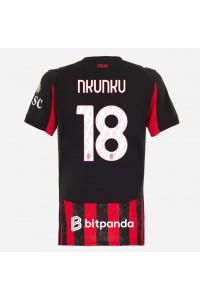 AC Milan Christopher Nkunku #18 Voetbaltruitje Thuis tenue Dames 2025-26 Korte Mouw